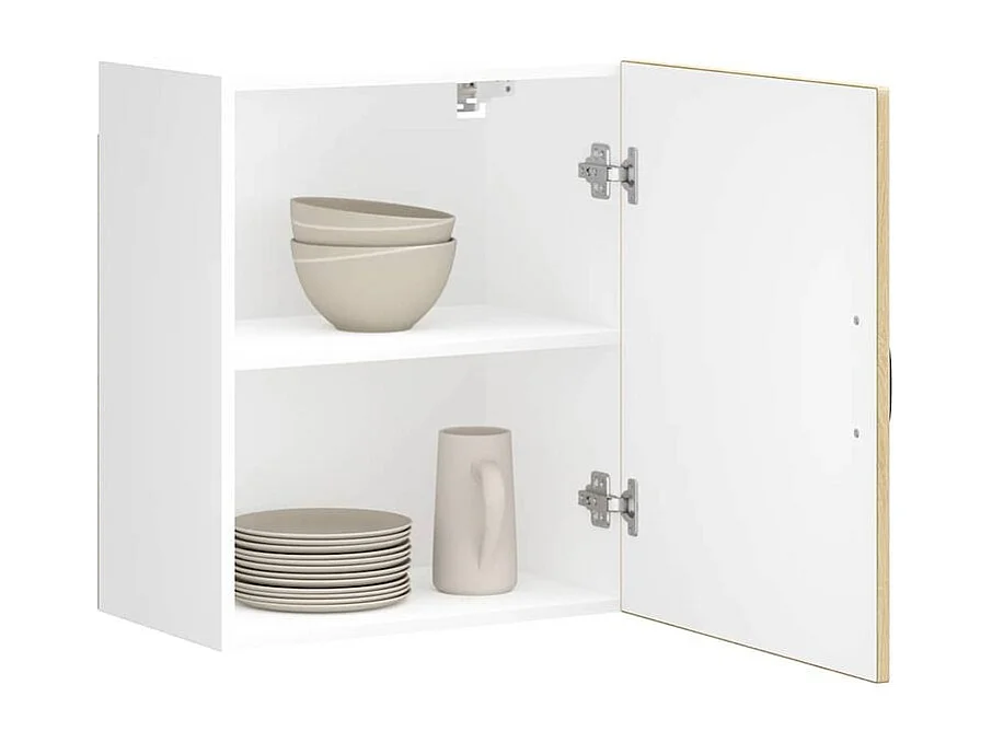 Armoire murale de cuisine Lucca chêne sonoma bois ingénierie