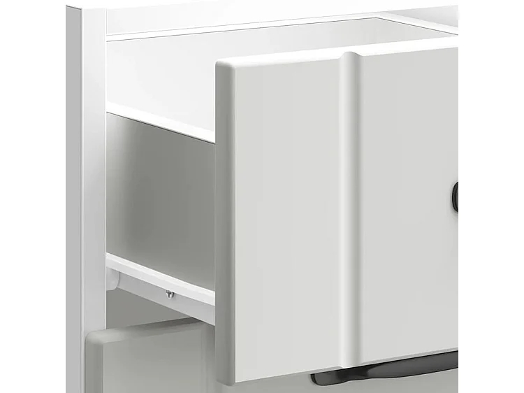 Armoire de cuisine Lucca blanc bois d'ingénierie