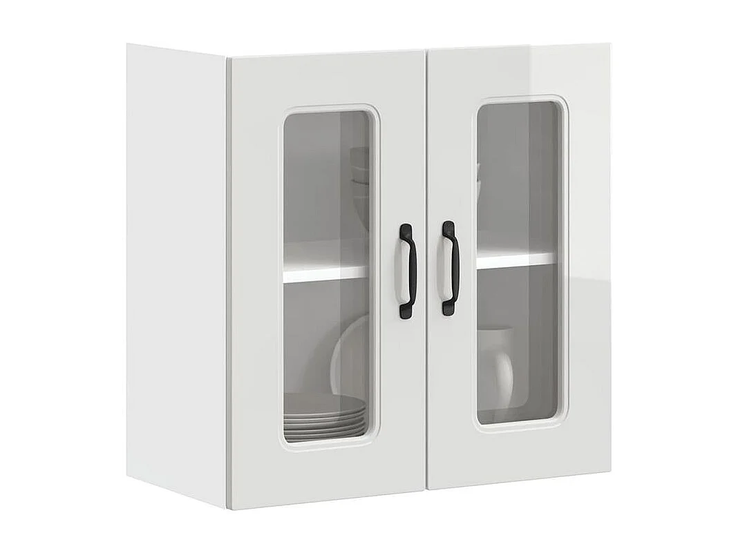 Armoire murale de cuisine avec porte en verre Kalmar