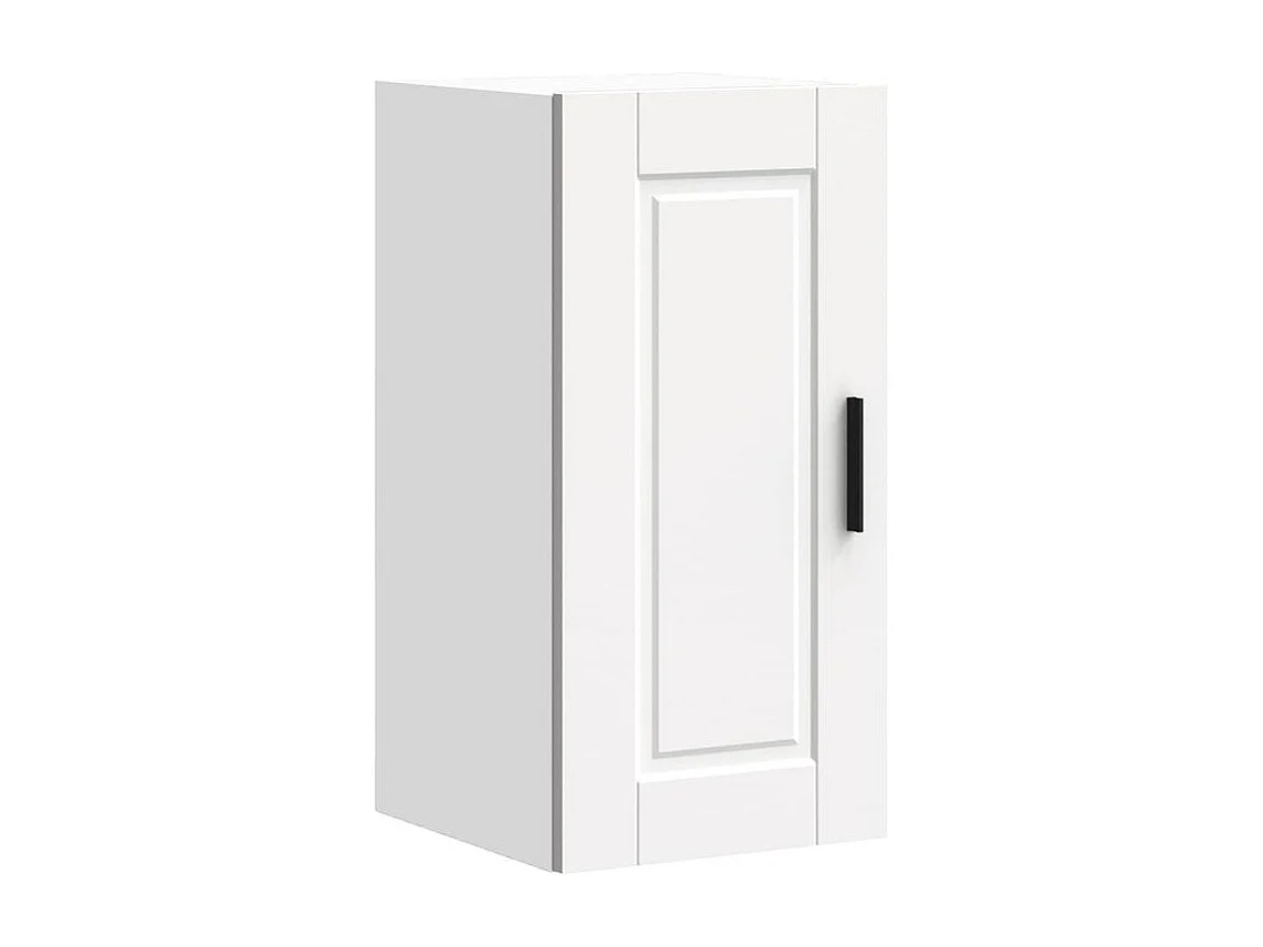 Armoire murale de cuisine Porto blanc bois d'ingénierie