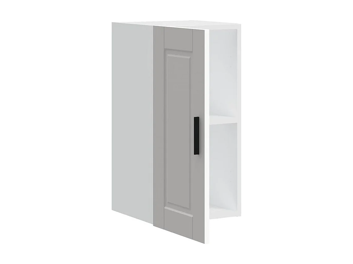 Armoire murale de cuisine Porto blanc bois d'ingénierie