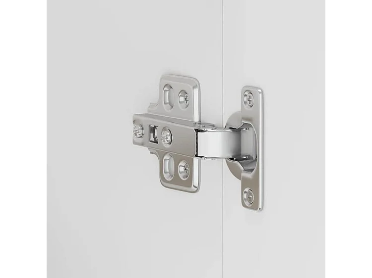 Armoire murale de cuisine Porto blanc bois d'ingénierie