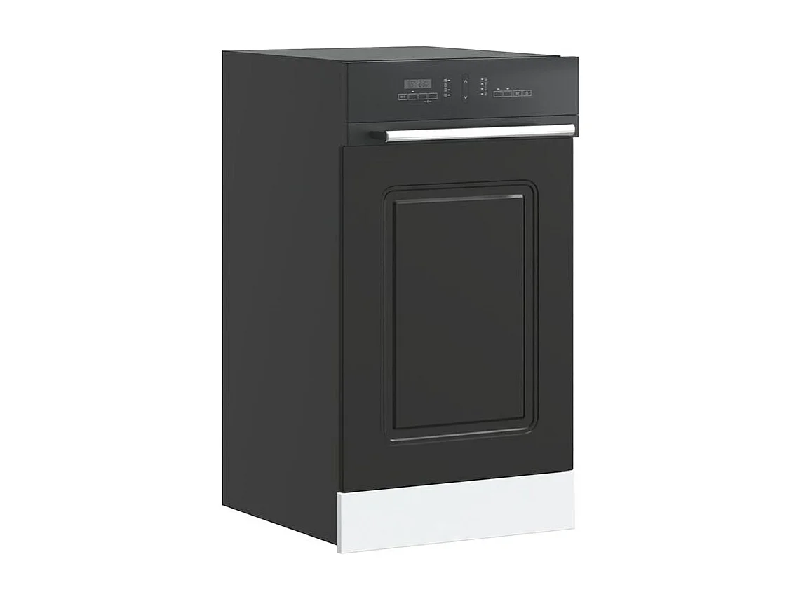 Panneau de lave-vaisselle Kalmar noir 45x1,5x67