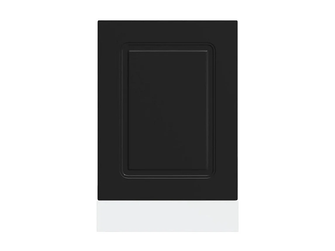 Panneau de lave-vaisselle Kalmar noir 45x1,5x67