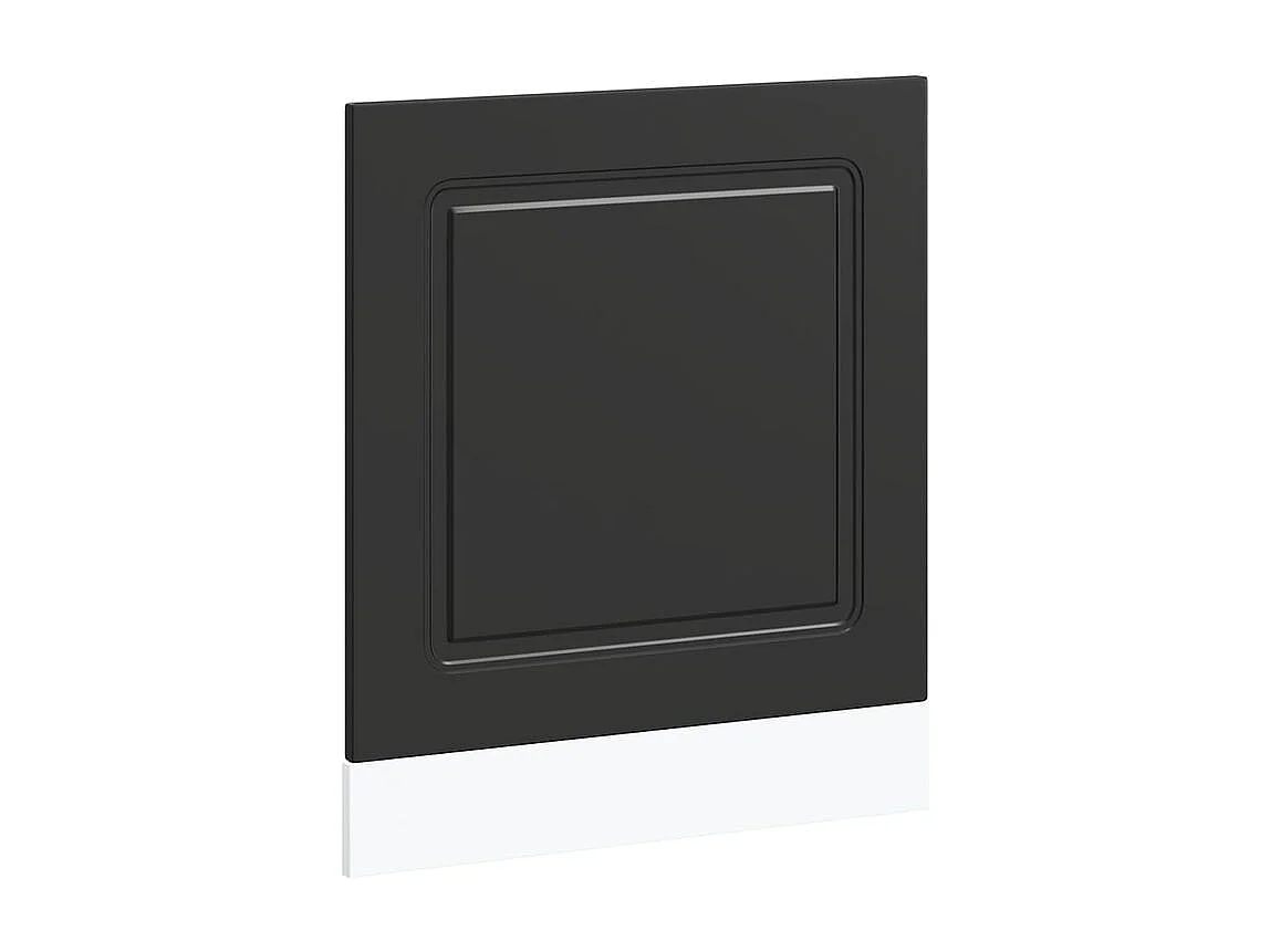 Panneau de lave-vaisselle Kalmar noir 60x1,5x67