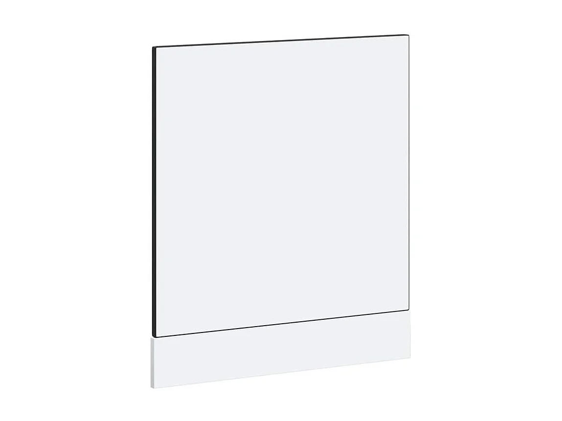 Panneau de lave-vaisselle Kalmar noir 60x1,5x67