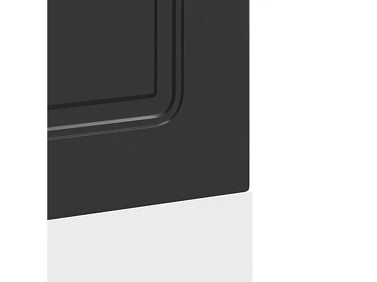 Panneau de lave-vaisselle Kalmar noir 60x1,5x67