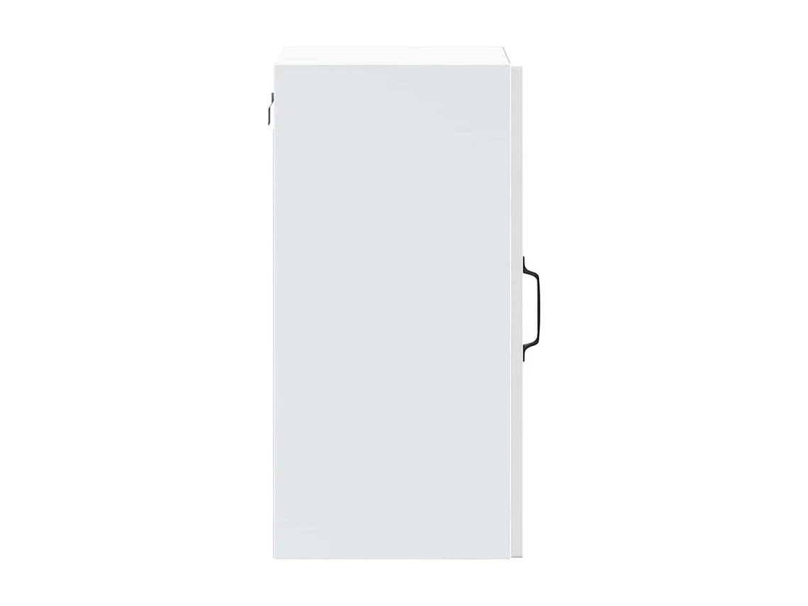 Armoire murale de cuisine avec porte en verre Kalmar blanc