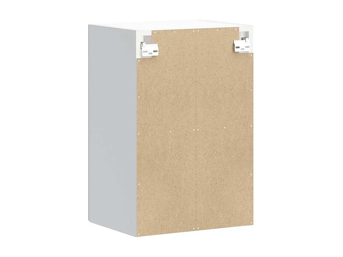 Armoire murale de cuisine avec porte en verre Kalmar blanc