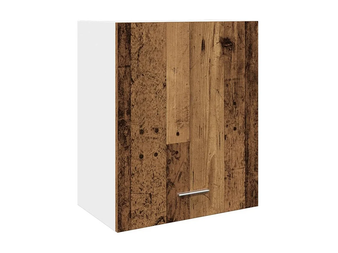 Armoire suspendue vieux bois 50x31x60 bois d'ingénierie