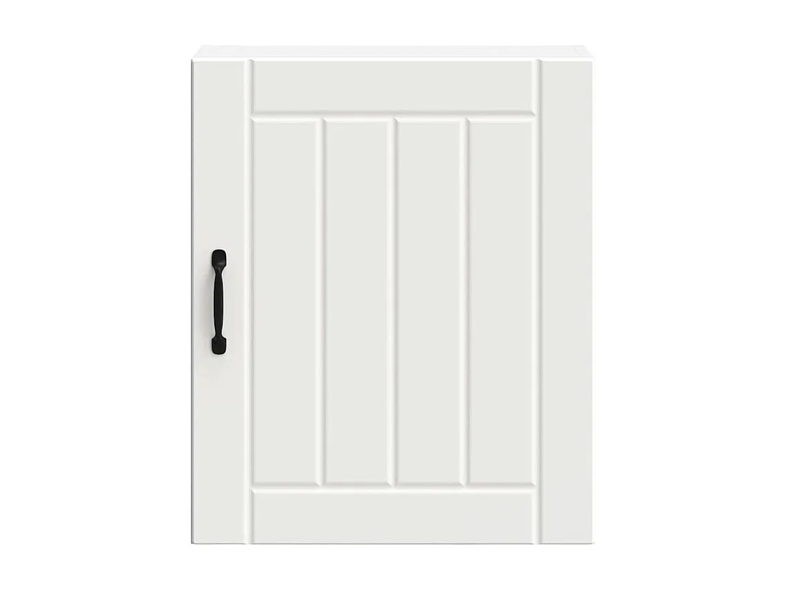 Armoire murale de cuisine Lucca blanc bois d'ingénierie