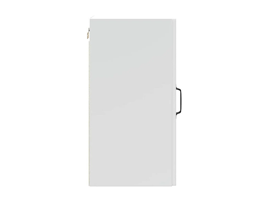 Armoire murale de cuisine Lucca blanc bois d'ingénierie