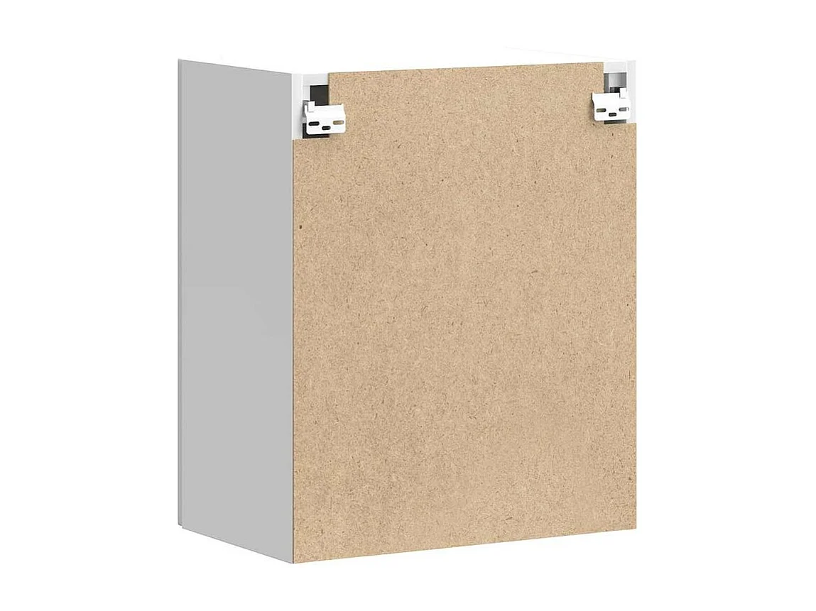 Armoire murale de cuisine Lucca blanc bois d'ingénierie