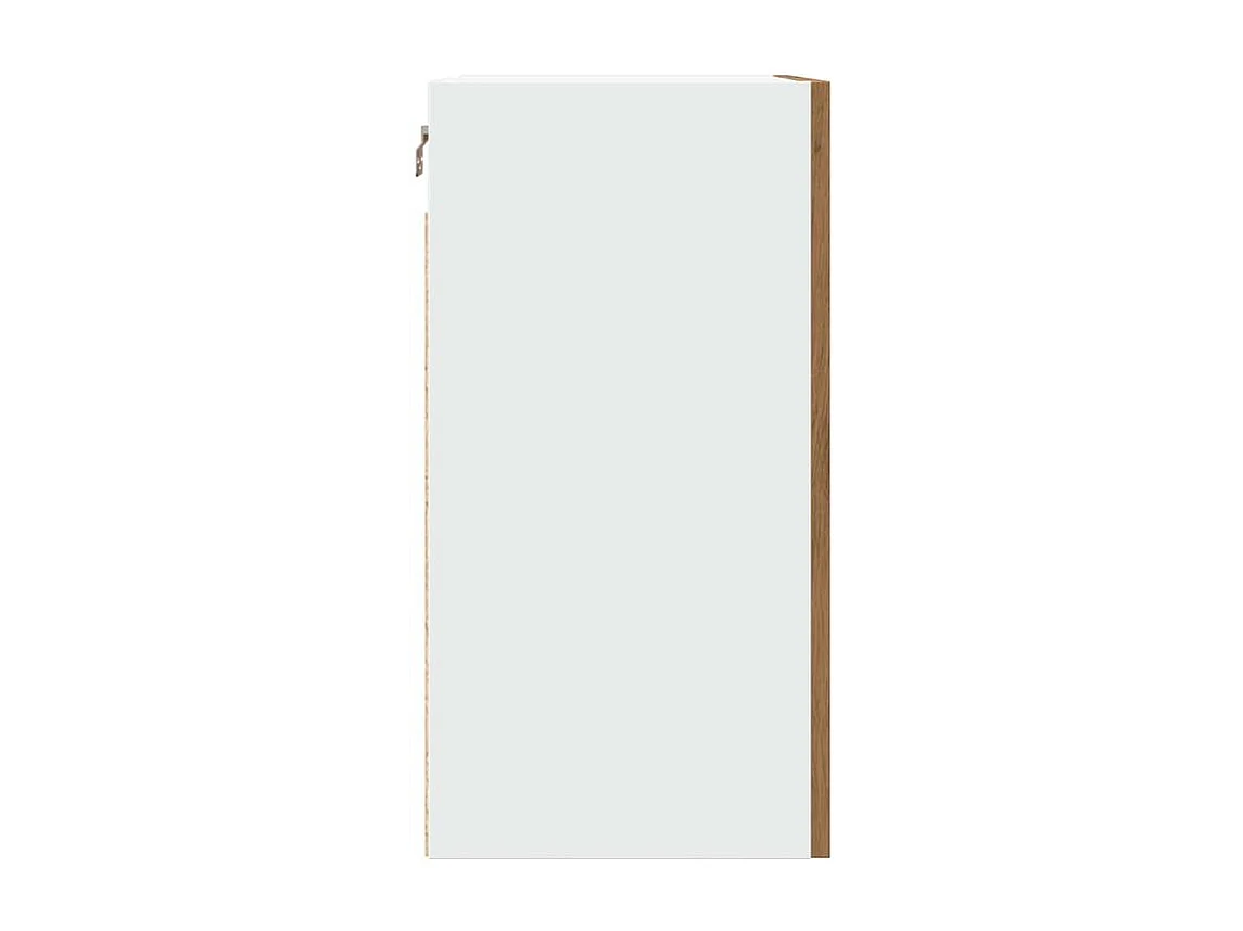 Armoire suspendue chêne artisanal 40x31x60 bois d'ingénierie