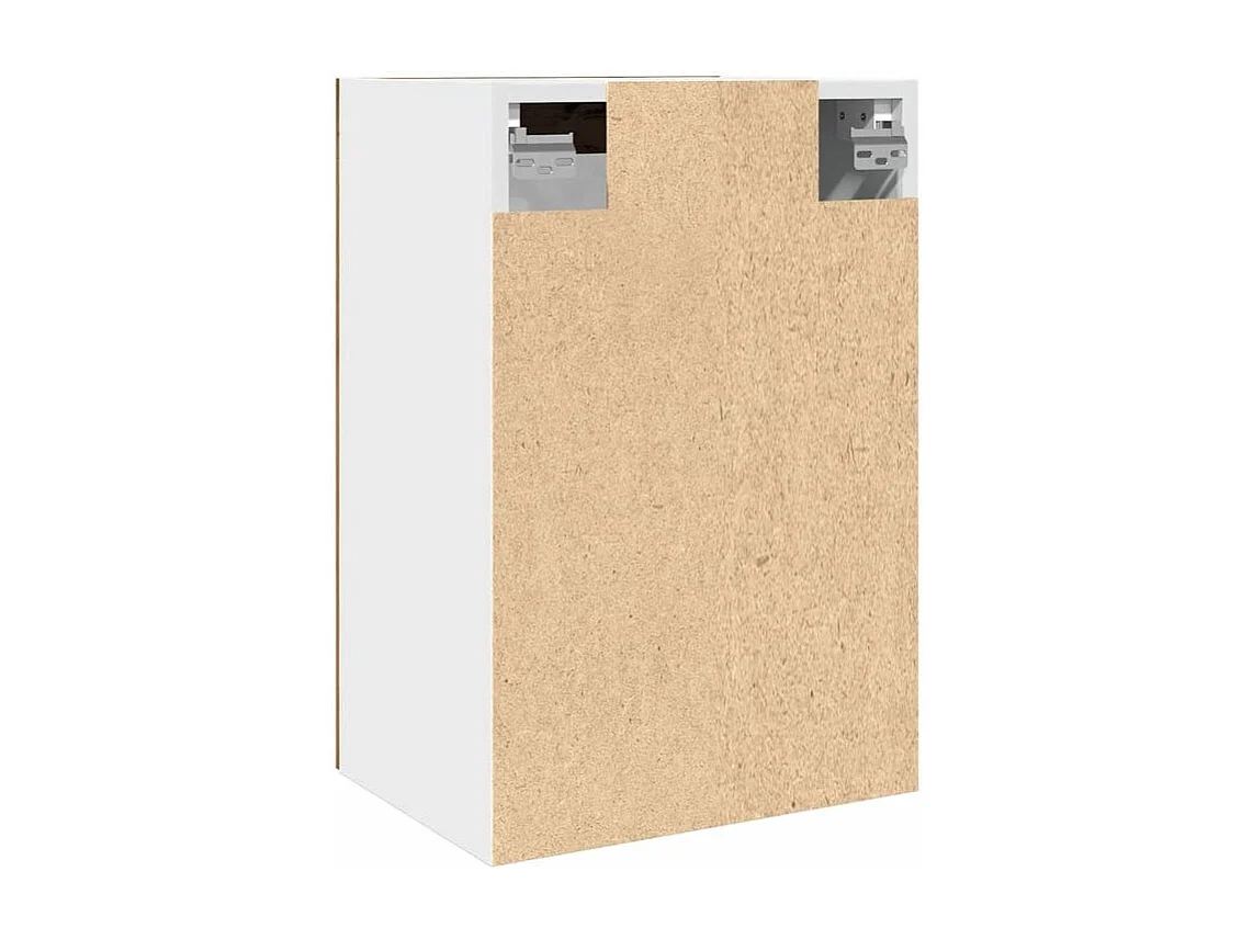 Armoire vitrée suspendue chêne artisanal 40x31x60