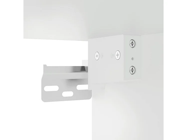 Armoire vitrée suspendue chêne artisanal 40x31x60