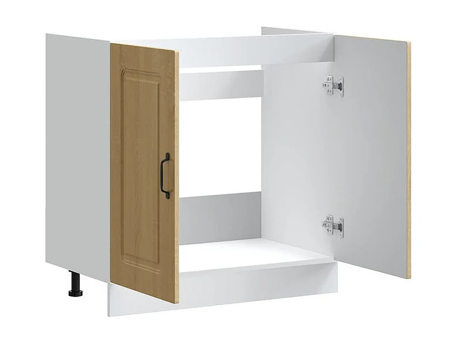 Meuble bas pour évier Kalmar chêne sonoma bois ingénierie