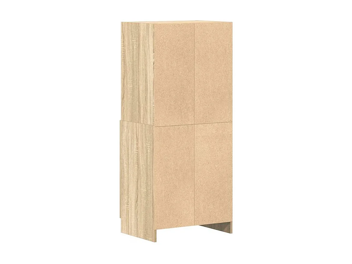 Armoire de cuisine chêne sonoma 57x41,5x131,5 bois ingénierie