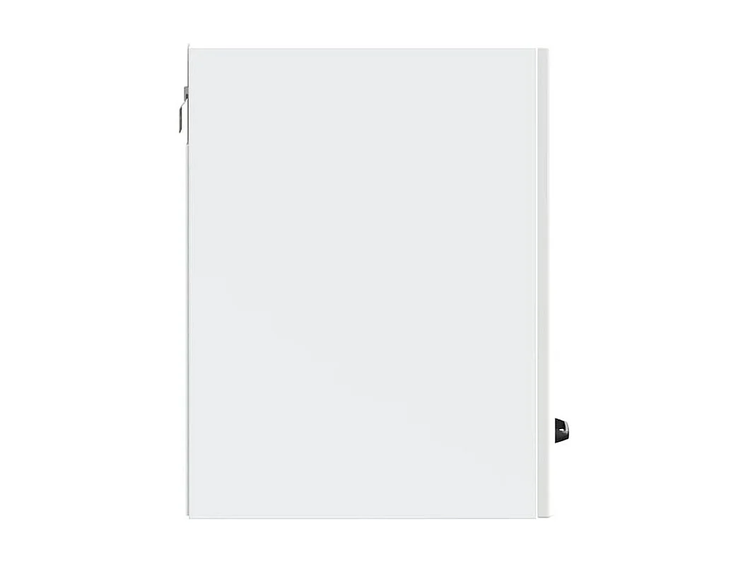 Armoire murale de cuisine Kalmar blanc bois d'ingénierie