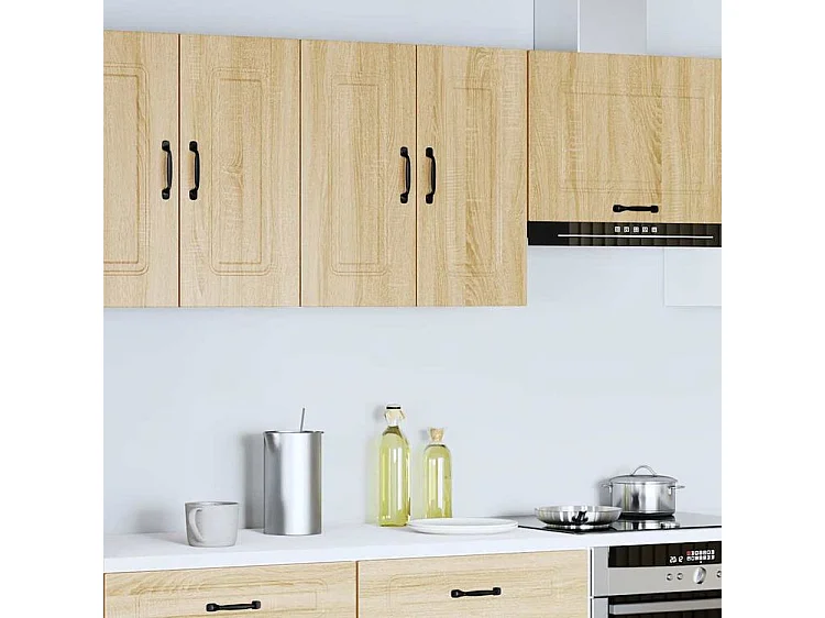 Armoire murale de cuisine Kalmar chêne sonoma bois d'ingénierie