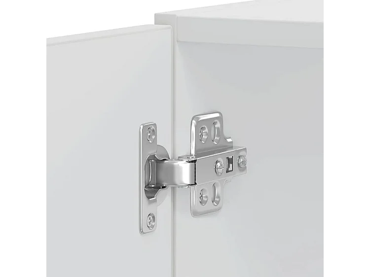 Armoire de four 2 pc Kalmar blanc bois d'ingénierie
