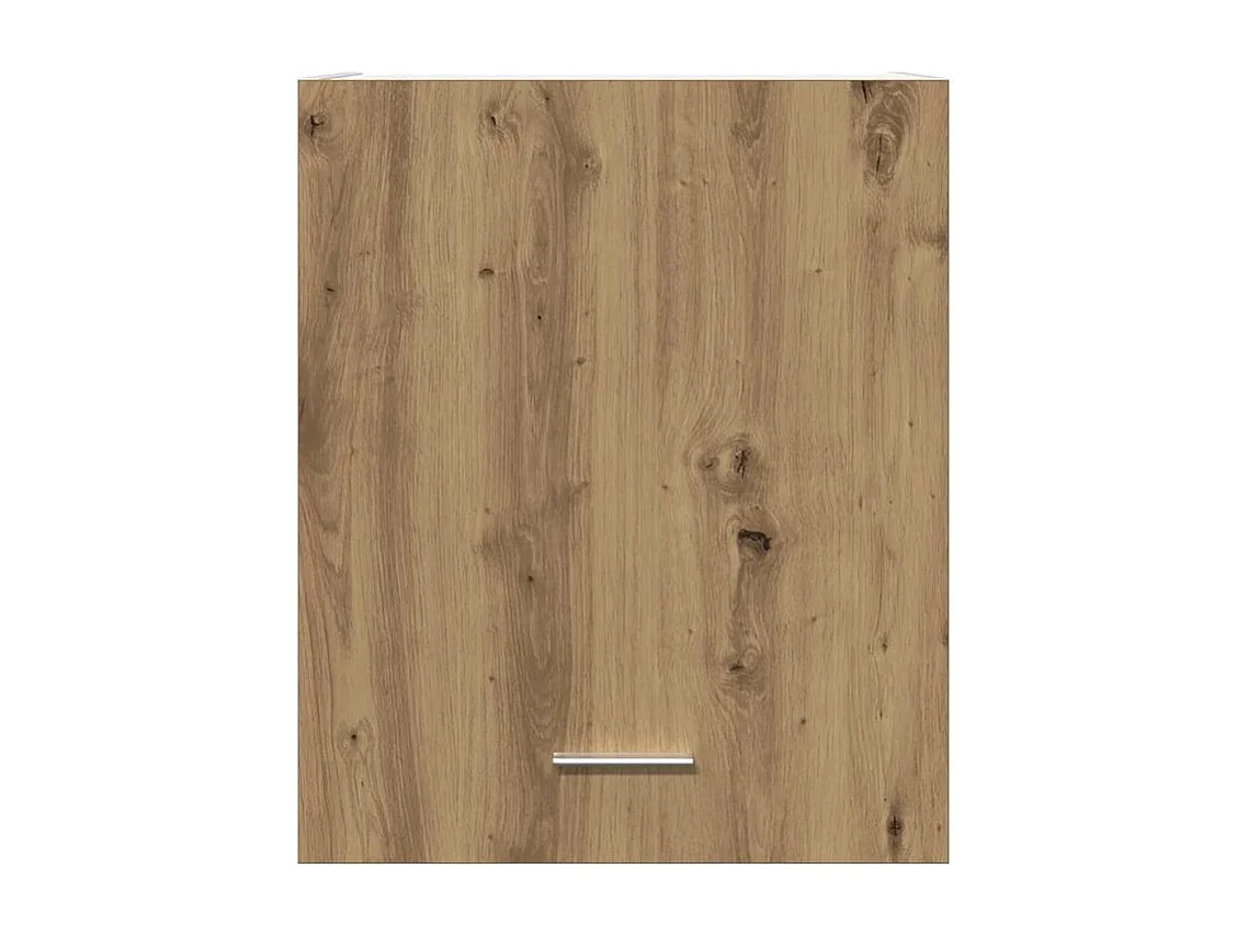 Armoire suspendue 2 pc chêne artisanal bois d'ingénierie