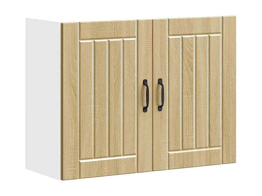 Armoire murale de cuisine Lucca chêne sonoma bois ingénierie