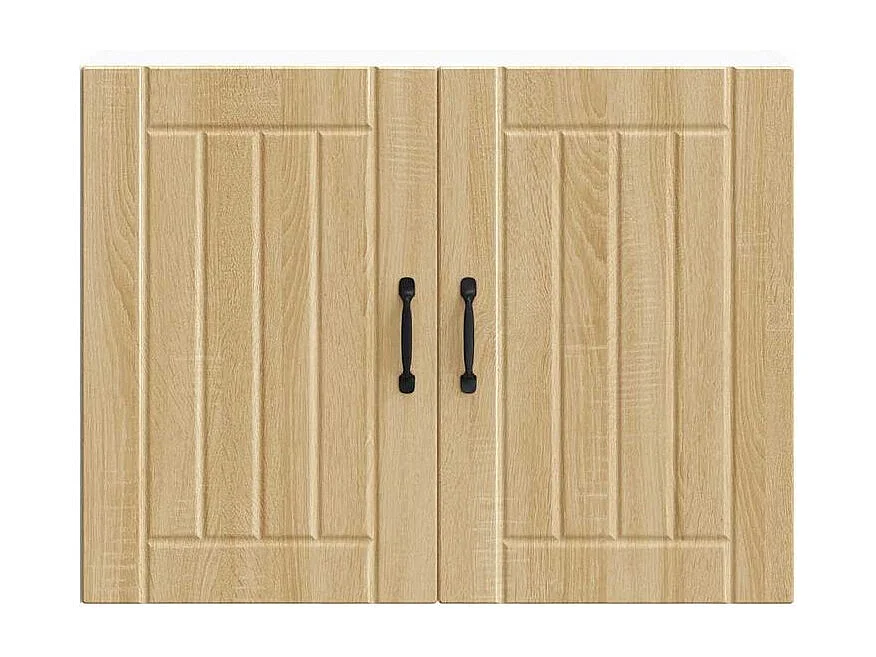 Armoire murale de cuisine Lucca chêne sonoma bois ingénierie