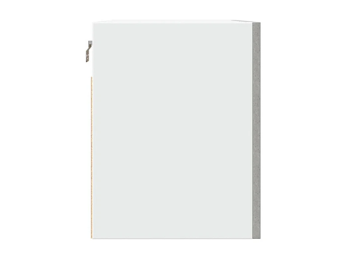 Armoire suspendue Gris béton 60x31x40