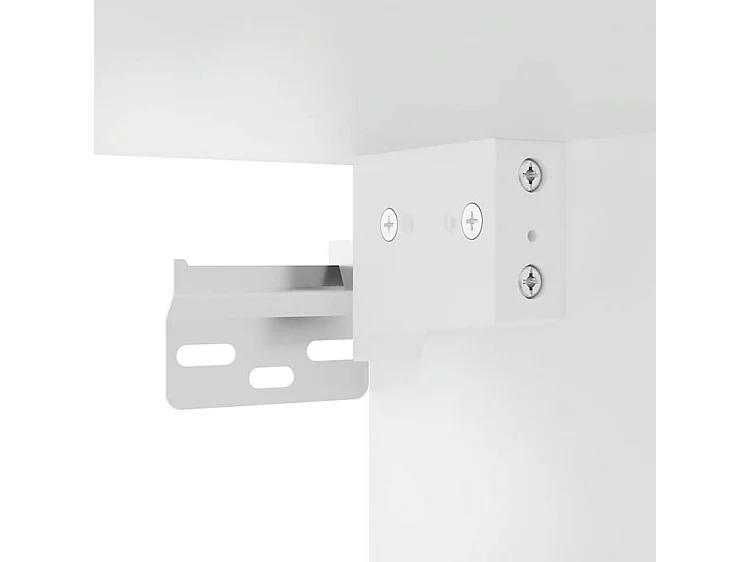 Armoire suspendue Gris béton 60x31x40
