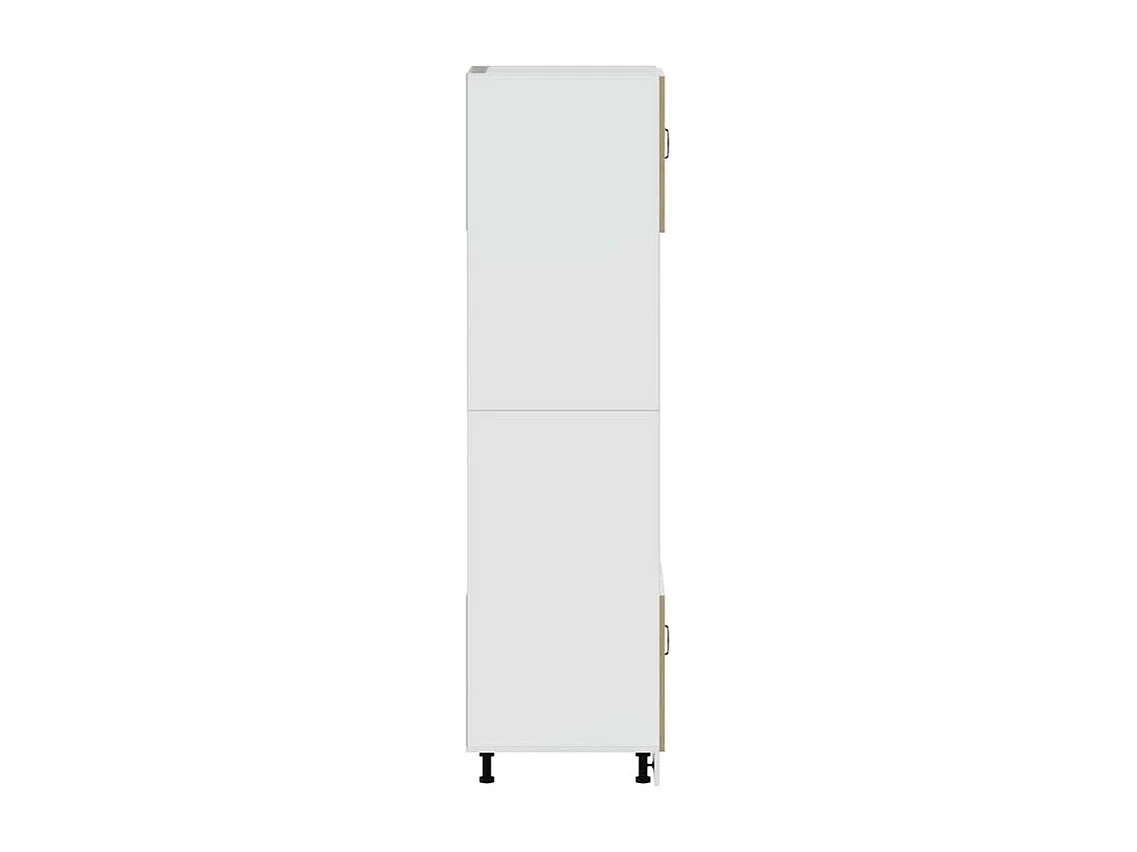 Armoire de four 2 pc Porto chêne sonoma bois d'ingénierie