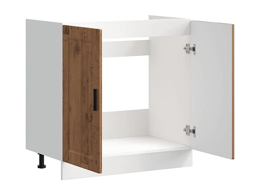 Meuble bas pour évier Porto vieux bois bois ingénierie