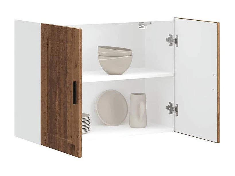 Armoire murale de cuisine Porto vieux bois bois d'ingénierie