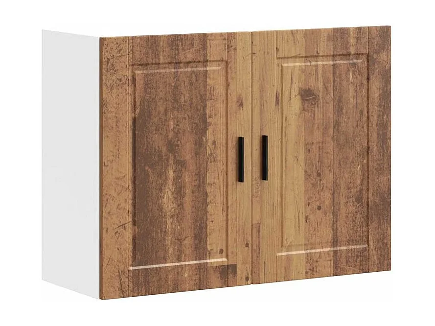 Armoire murale de cuisine Porto vieux bois bois d'ingénierie