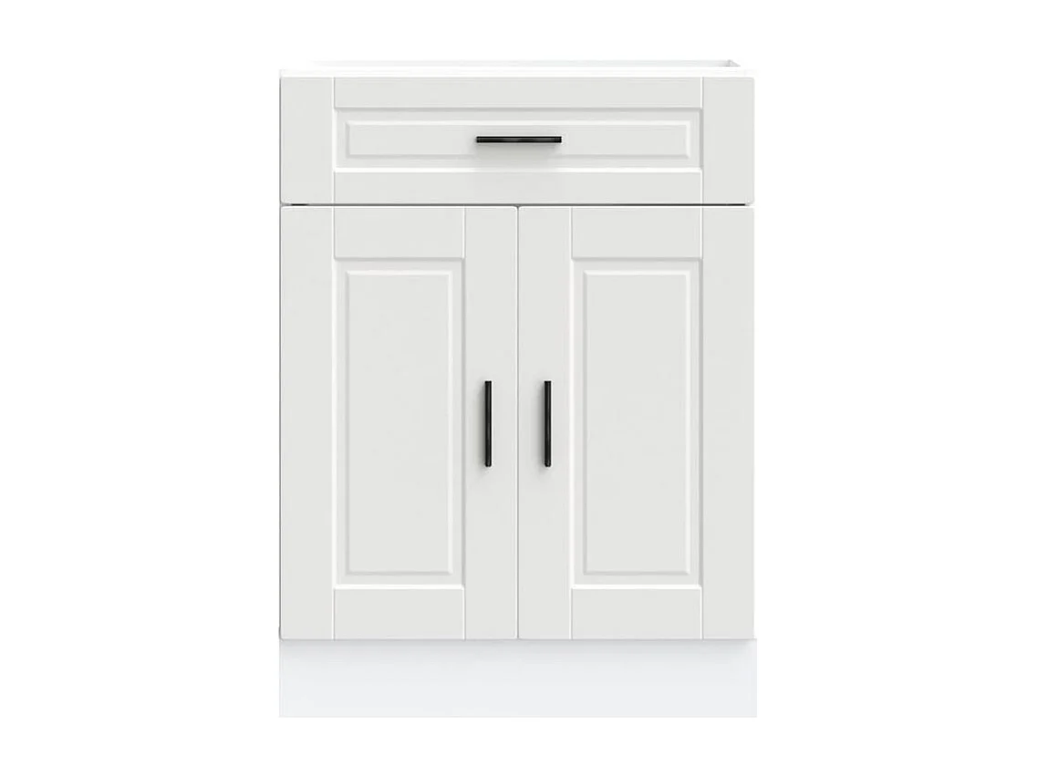 Armoire de cuisine Porto blanc bois d'ingénierie