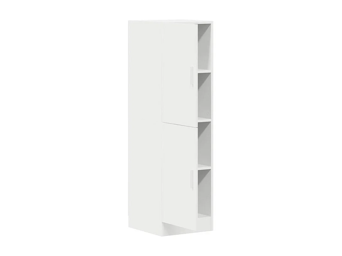 Armoire de cuisine blanc 38x41,5x131,5 bois d'ingénierie