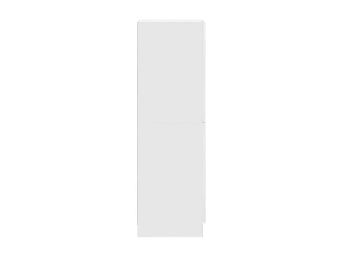Armoire de cuisine blanc 38x41,5x131,5 bois d'ingénierie