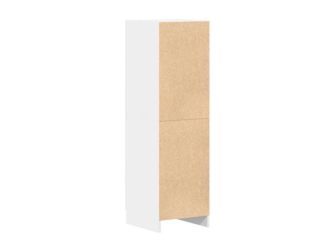Armoire de cuisine blanc 38x41,5x131,5 bois d'ingénierie