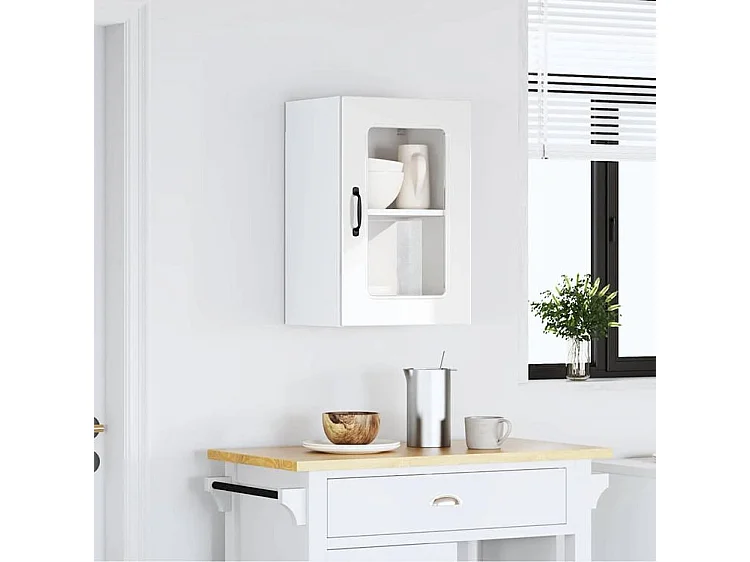 Armoire murale de cuisine avec porte en verre Kalmar