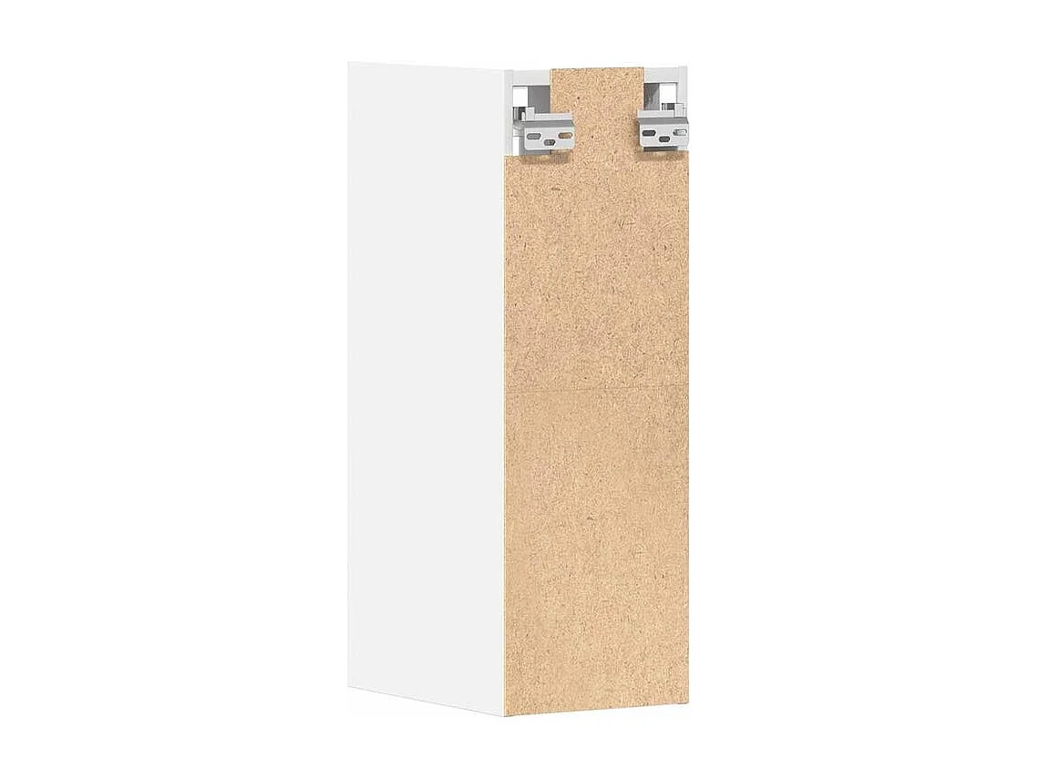 Armoire suspendue blanc 20x29,5x60 bois d'ingénierie