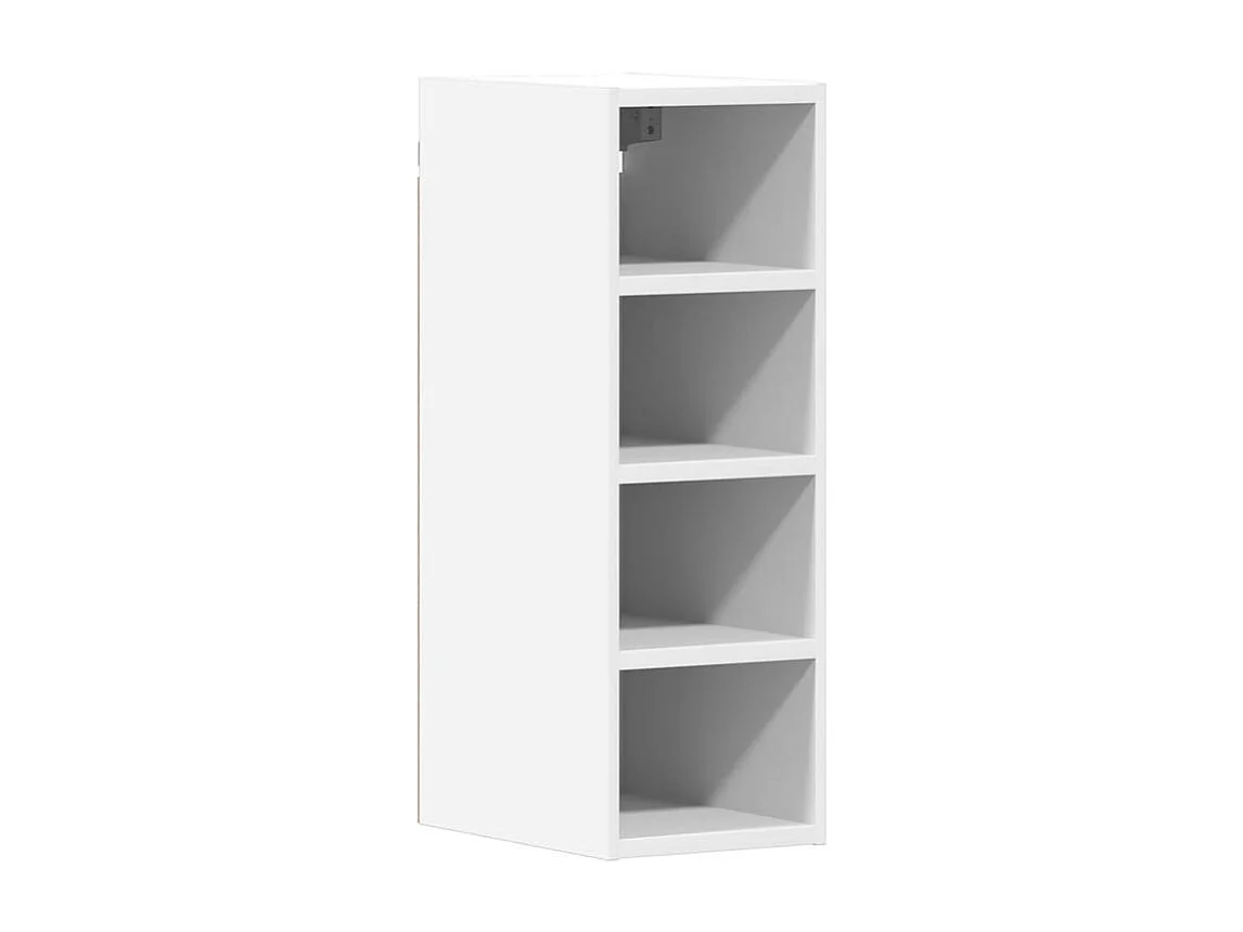 Armoire suspendue blanc 20x29,5x60 bois d'ingénierie