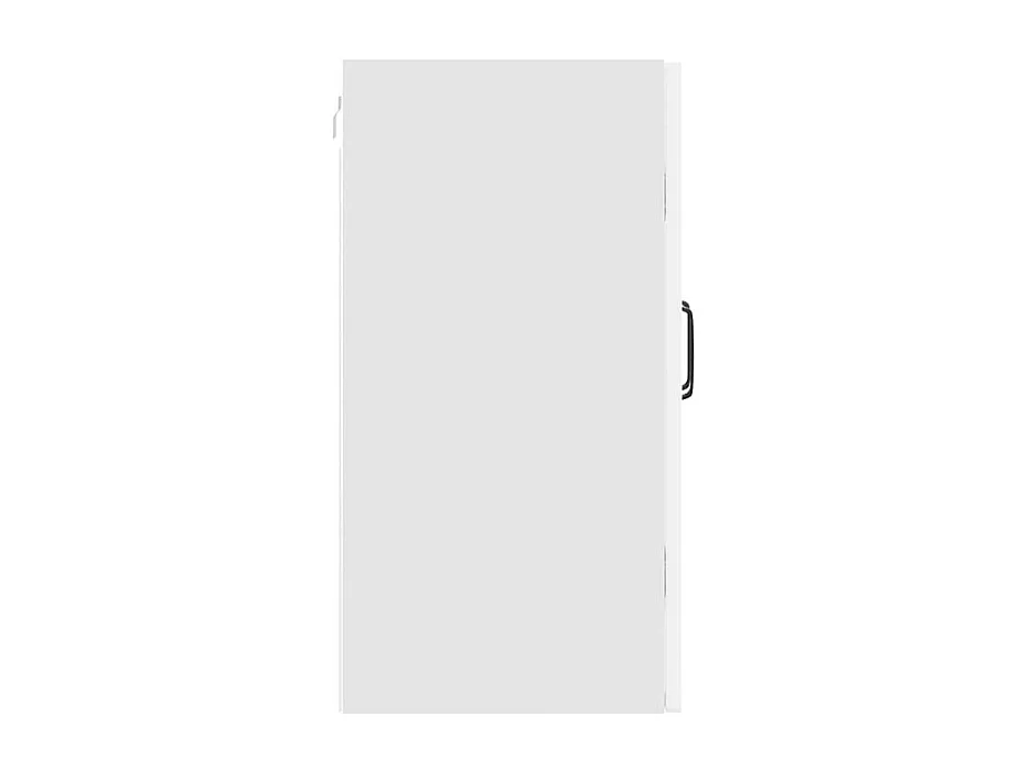 Armoire murale de cuisine avec porte en verre Kalmar blanc