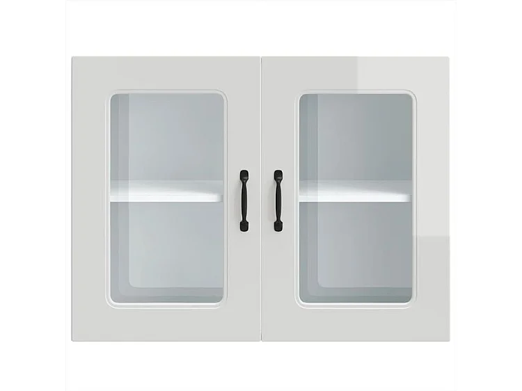 Armoire murale de cuisine avec porte en verre Kalmar