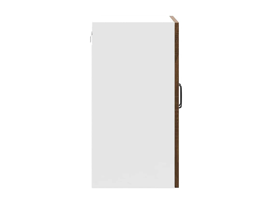 Armoire murale de cuisine Kalmar chêne marron bois d'ingénierie