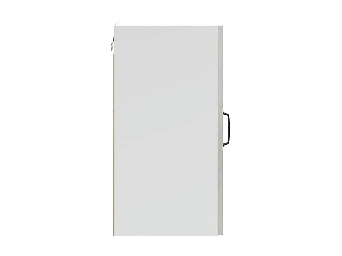 Armoire murale de cuisine Porto gris béton bois d'ingénierie