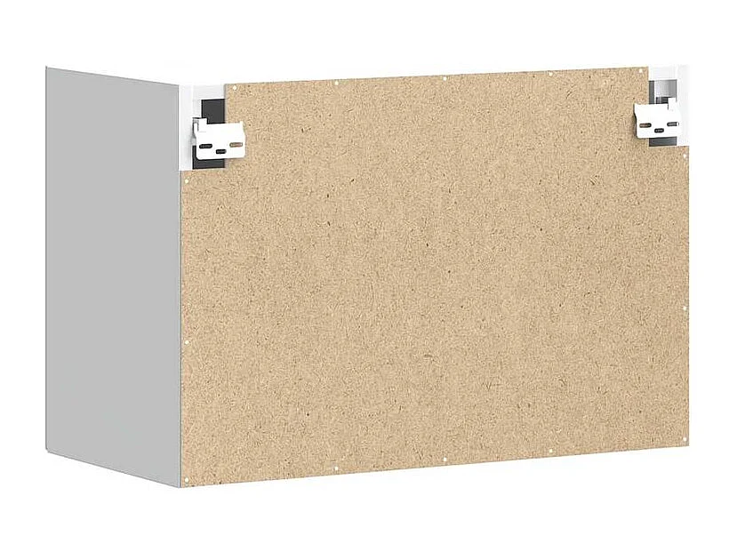 Armoire murale de cuisine Porto blanc bois d'ingénierie