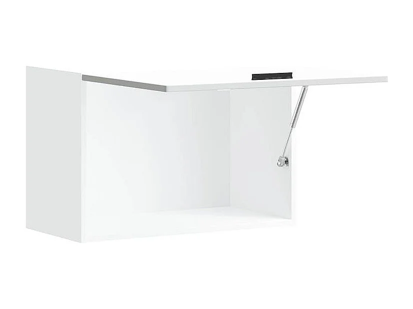 Armoire murale de cuisine Porto blanc bois d'ingénierie