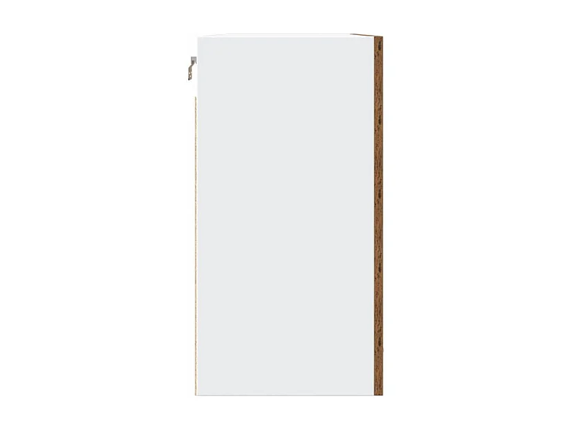 Armoire suspendue vieux bois 80x31x60 bois d'ingénierie