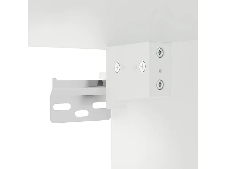 Armoire suspendue vieux bois 80x31x60 bois d'ingénierie