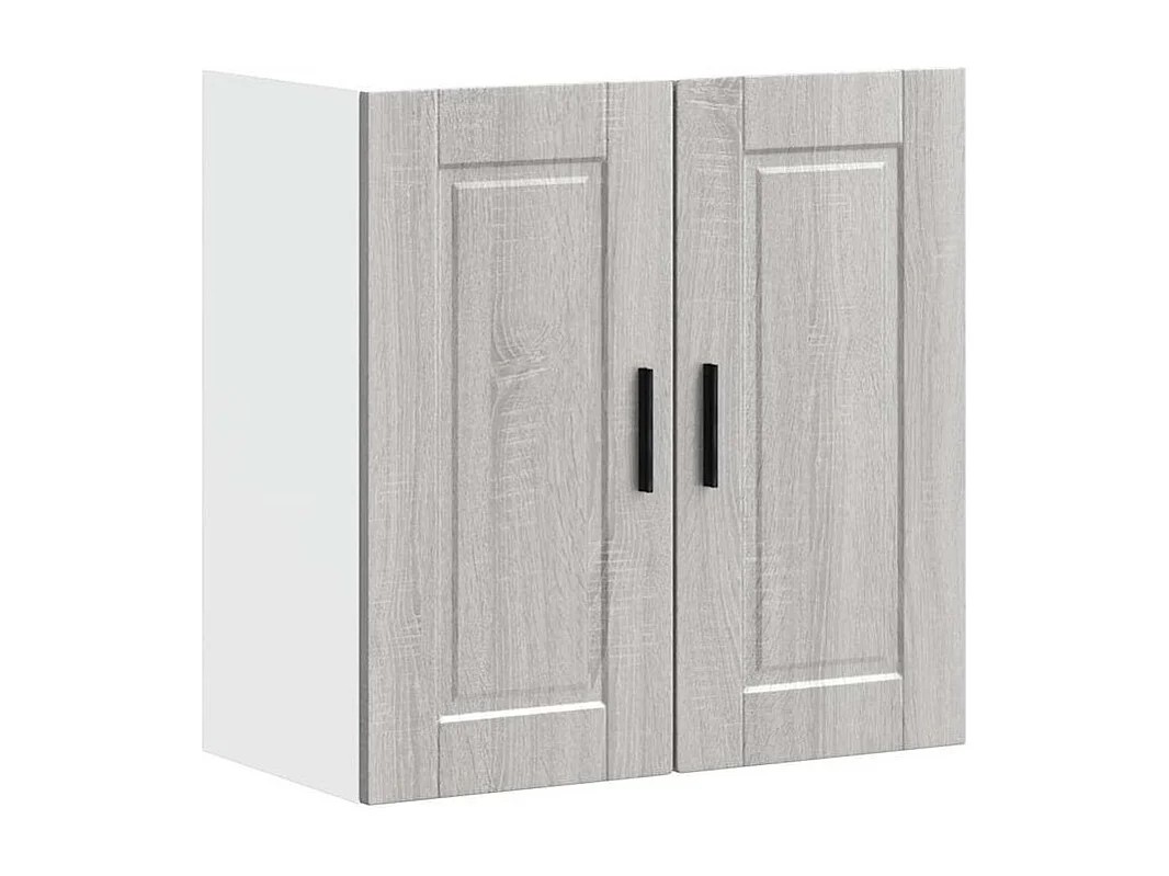 Armoire murale de cuisine Porto sonoma gris bois d'ingénierie